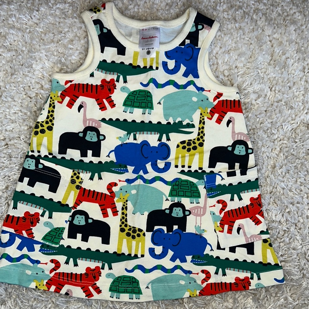 Hanna Andersson Animal Print Dress